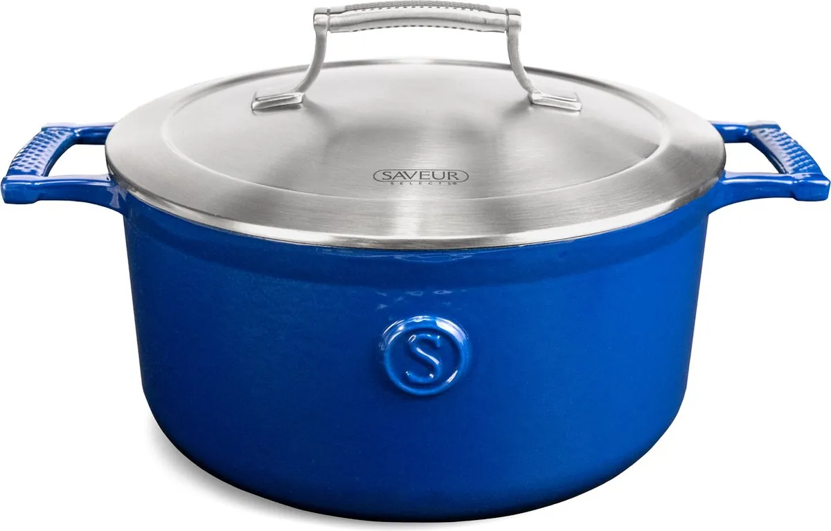 Saveur Selects - Voyage serie - gietijzeren pan bbq - Ovale braadpan 25cm