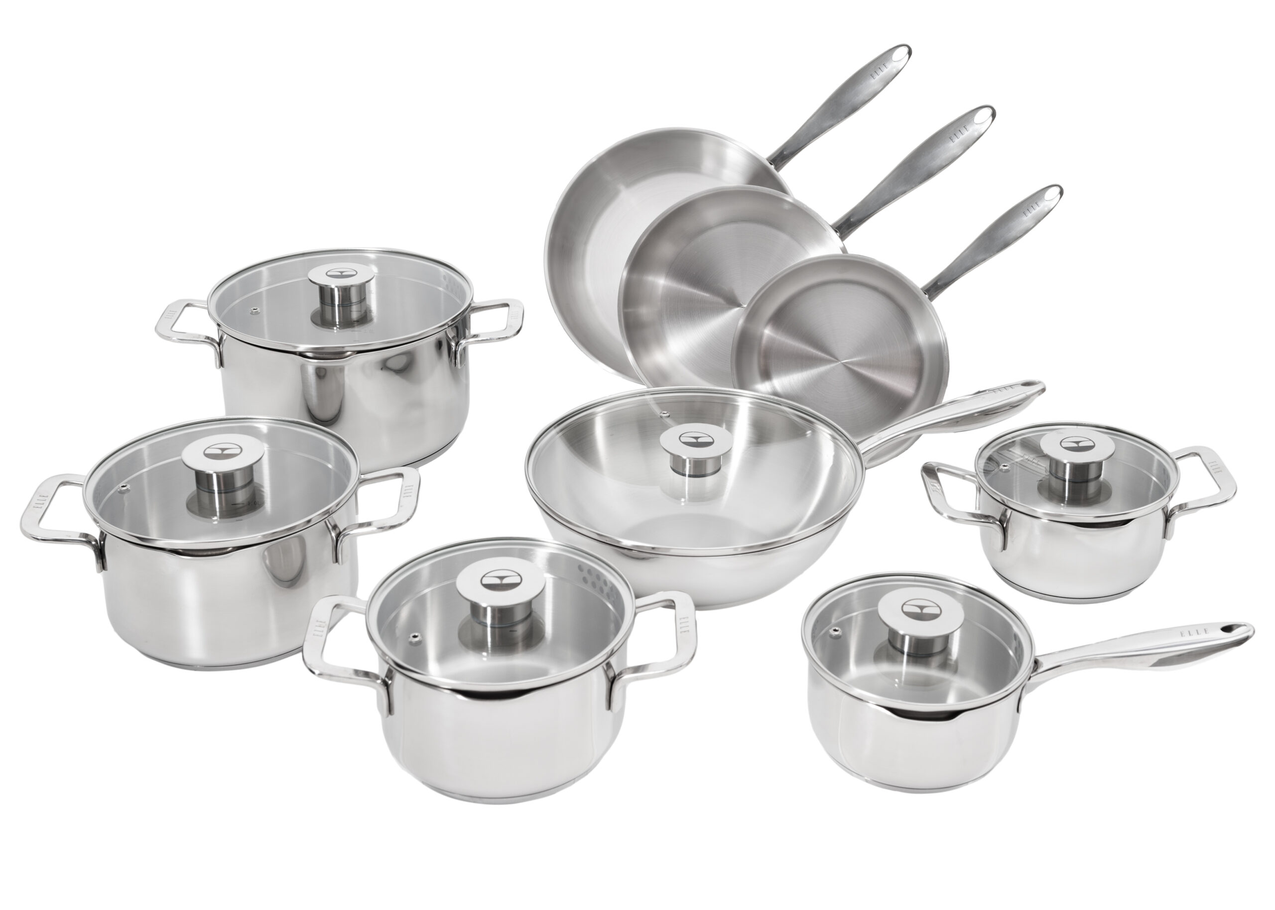 ELLE Gourmet Classique 15-delige Pannenset