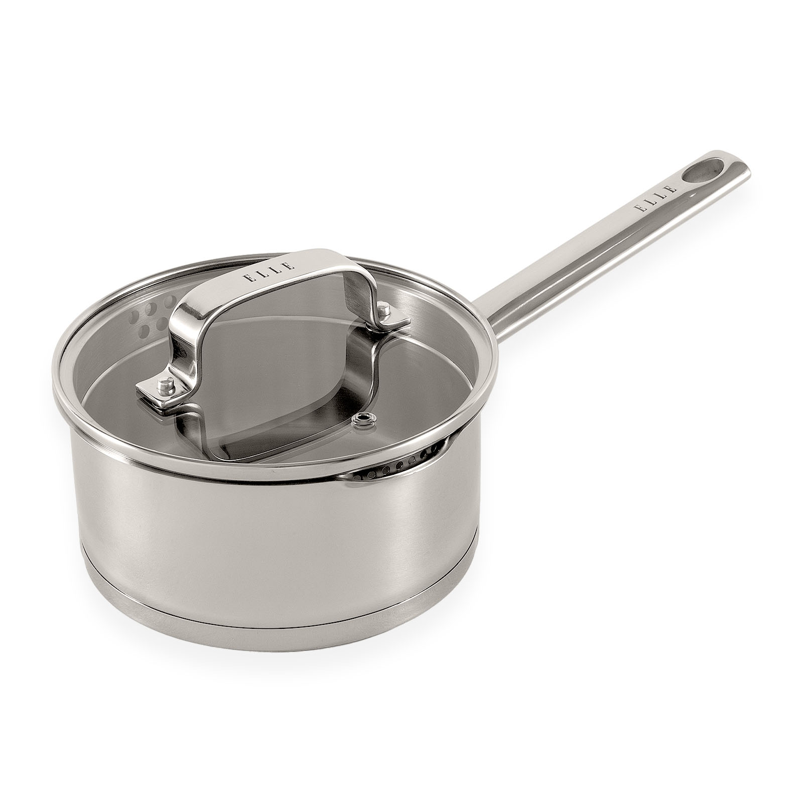 ELLE Gourmet Moderne Sauspan met Deksel - Ø 16 cm - Geschikt voor alle warmtebronnen