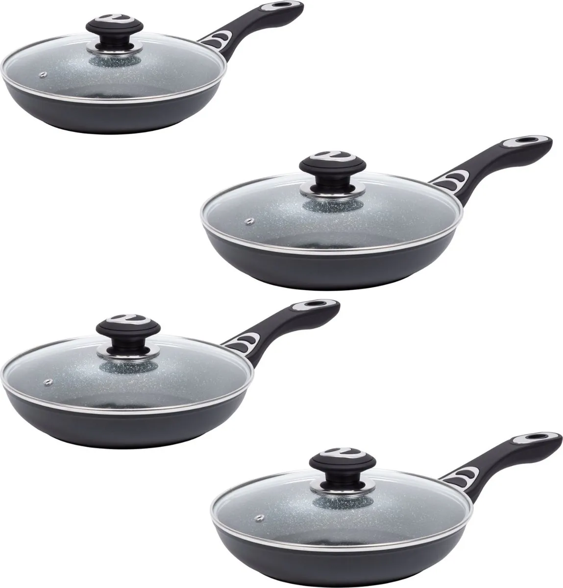 Resto Sabik - Koekenpannenset - 4-delig