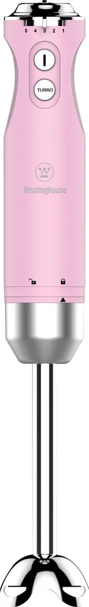 Westinghouse Retro Staafmixer - 600W - Roze