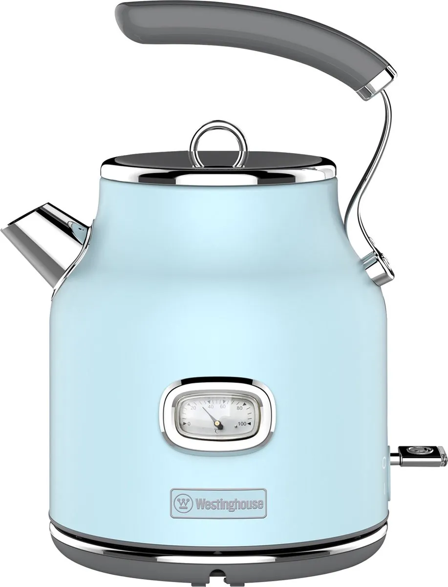 Westinghouse Retro WaterKoker - 1.7L - Blauw