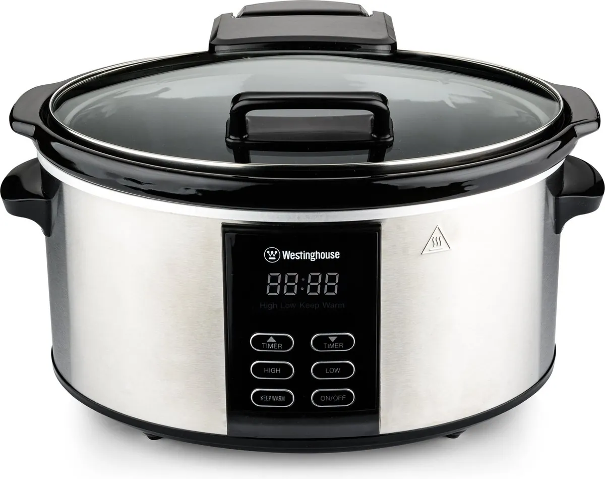 Westinghouse Slowcooker - 6L - Uitneembare Keramische Pan