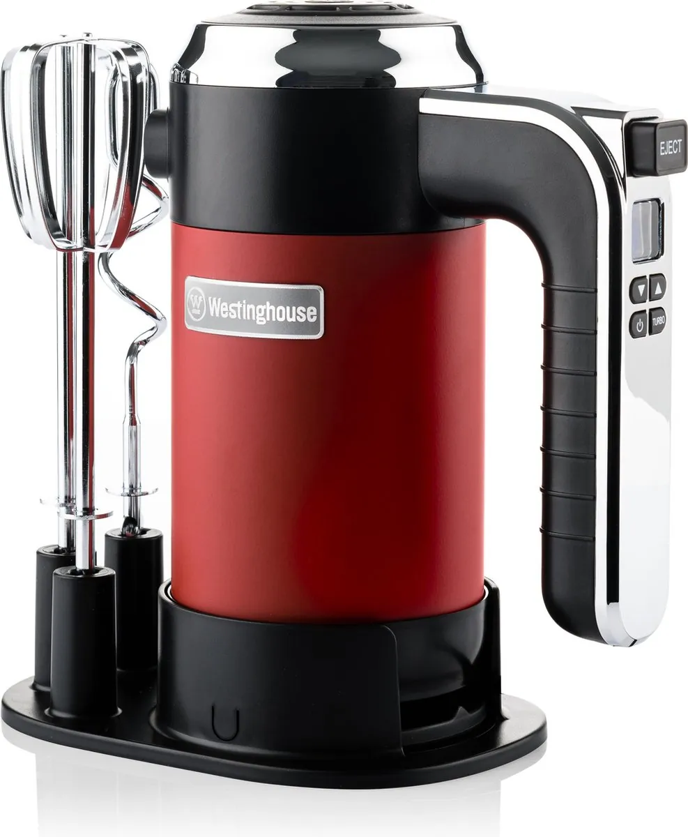Westinghouse Retro Handmixer - Rood - 350W