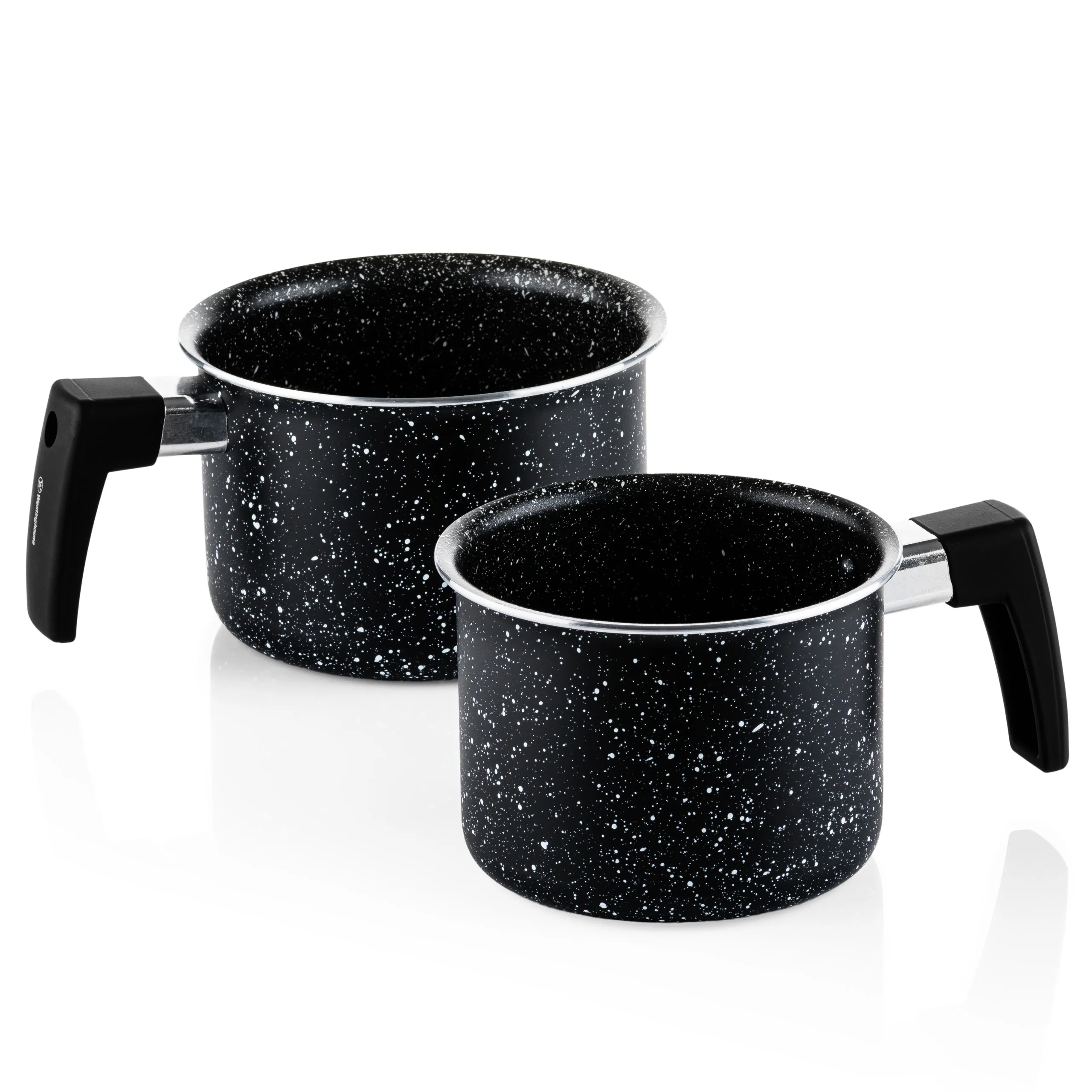 Westinghouse Melkpan Set - Steelpan &amp; Kookpan - Zwart