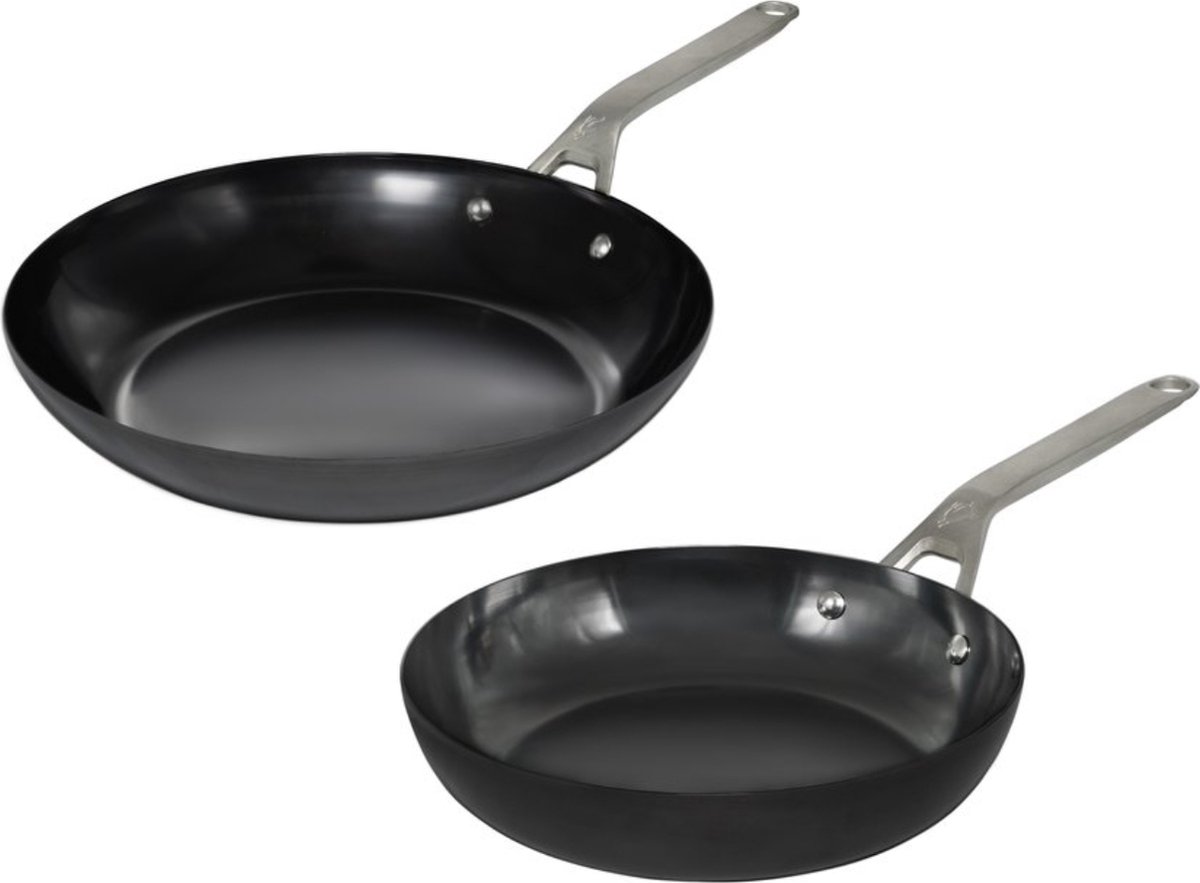 Saveur Selects Koekenpannenset - Carbon Steel - 2-delig